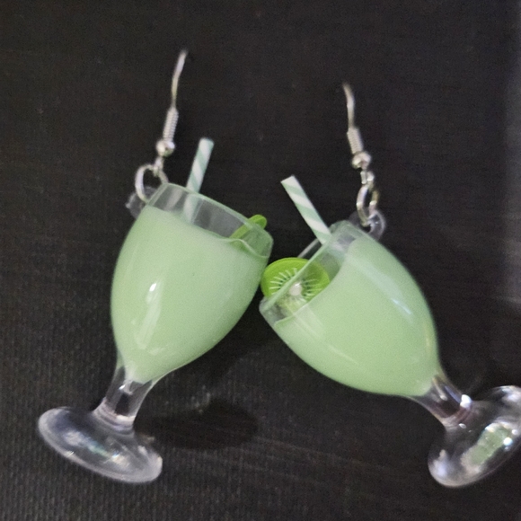 Tropical Drink   Earings  New Without Tags - Picture 1 of 1